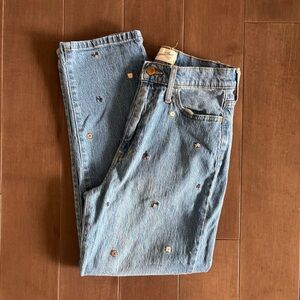 Embroidered Blue Jeans by Universal Thread Goods CO.